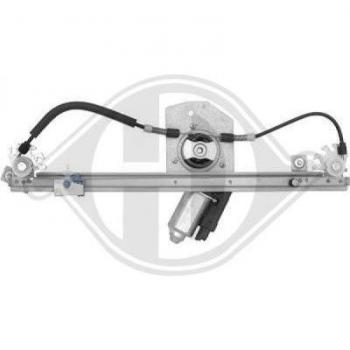 DIEDERICHS Elevalunas Eléctrico 4414922, compatible con vehículos específicos, incluye motor de elevación, mecanismo de guía y cableado integrado