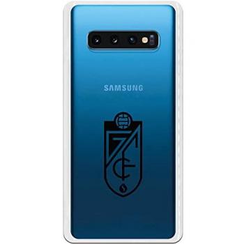 Funda Oficial Granada Escudo Negro Transparente SS18 para Samsung Galaxy S10 Plus