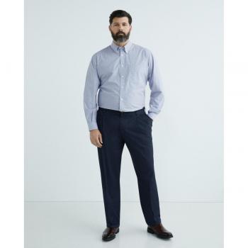 Pantalón sport básico dos pliegues tradicional fit de hombre Emidio Tucci