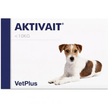 VetPlus Aktivait Suplemento para Disfunción Cognitiva en Perros de Raza Pequeña - 60 Comprimidos