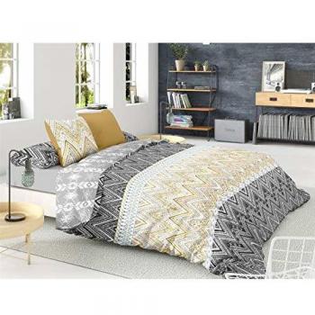 Pierre Cardin Funda nórdica Tristan-Cama 150 cm-Color Ocre