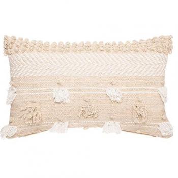 Cojín de Algodón Beige Slinky 30 x 50 cm