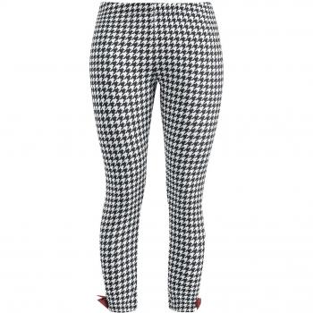 Pussy Deluxe Houndstooth Leggings Leggings negro-blanco