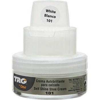 Trg Thoe One Self Shine Shoe Cream, Producto de reparación de Zapatos para Hombre, White 101, 50.00 ml