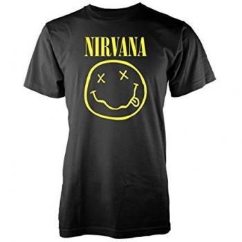 Nirvana Women's Black Logo T-Shirt - Sizes S to XXL