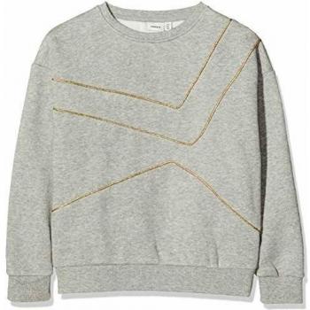 NAME IT Onlblush Mid SK ANK Raw Pipe BB Ana0007 Sudadera, Gris