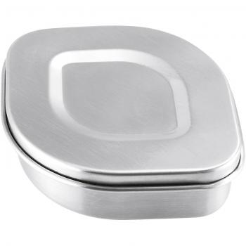Contenedor snack acero inoxidable 350 ml 1 unidad (Plata) - Lurch