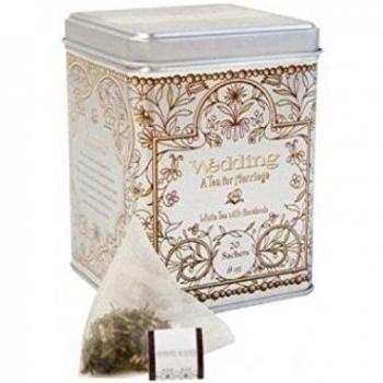 Harney & Sons - Té Blanco Lata 20 Pirámides De Seda Wedding Téa