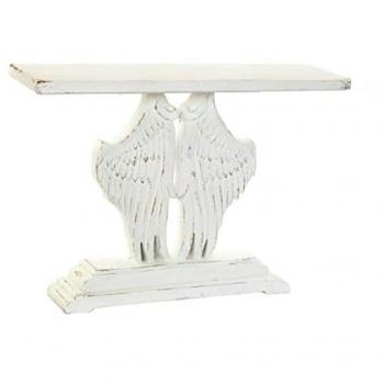Consola DKD Home Decor Blanco Multicolor Madera Metal 30 x 40 cm 120 x 34 x 85 cm