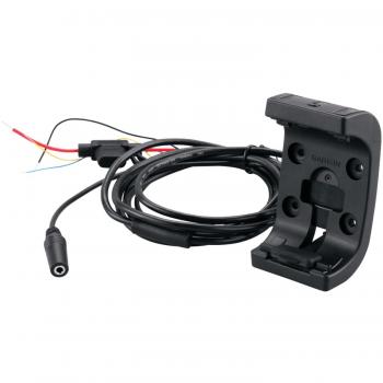 Garmin 010-11654-01 Amps Rugged Mount with Audio/Power Cable, Black