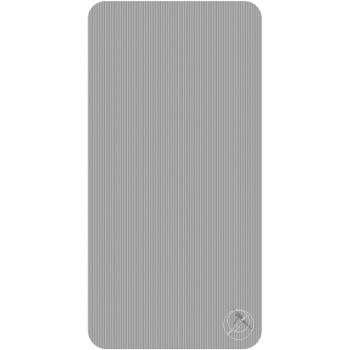 120 x 60 x 1 cm ProfiGymMat, Sportmatte, estera del ejercicio, estera de yoga, estera de Pilates Gris gris