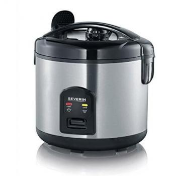 SEVERIN RK 2425 Cocedor de Arroz con Función Cocción y Calentamiento, Incl. Taza de Medidas y Cuchara para el Arroz, 650 W