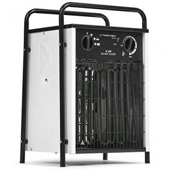 TROTEC TDS 50 - Calefactor eléctrico con 3 etapas, desde 4,5 kW hasta 9 kW