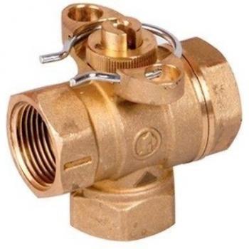 Válvula Desviadora de Bola Giacomini de Tres Vías Hembra 3/4 R279DY024