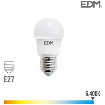Bombilla LED E27 8.5W 940 lm 6400K EDM