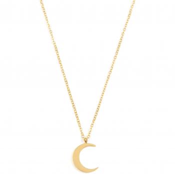 Collar 'Halbmond' de Oro Hey Happiness