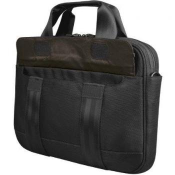 be.ez LE rush - Maletín para Apple MacBook Pro 13, negro/café