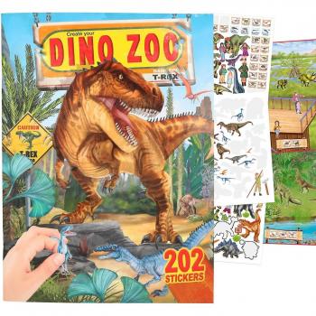 Cuaderno crea tu Dino Zoo Dino World