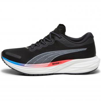 Puma Deviate Nitro 2 Running Shoes Black Blue Orange Size 41