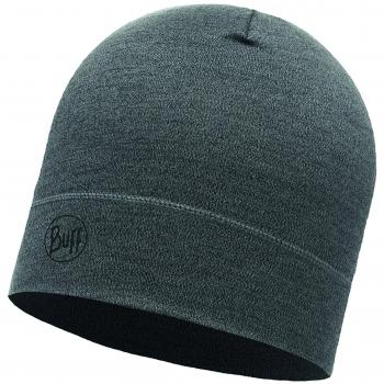 Buff Midweight Wool Hat Accesorio para la Cabeza, Unisex, Gris Claro, L