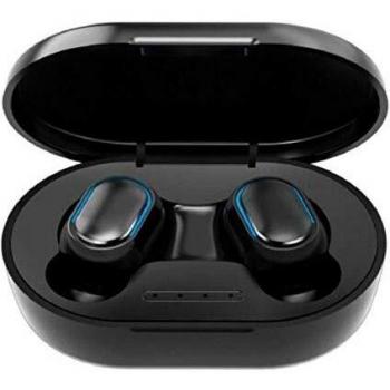 InnJoo Auriculares Bluetooth Air Black - BT 5.1 TWS - BATERÍA Auricular 40MAH - Estuche DE Carga 300MAH - Alcance 10M
