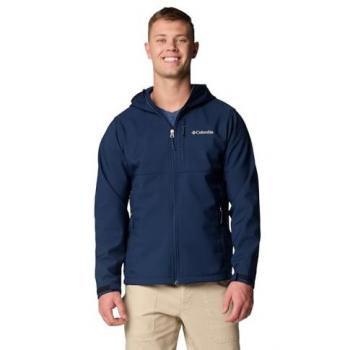 Chaqueta Softshell con Capucha Columbia Ascender II Azul Marino - XL