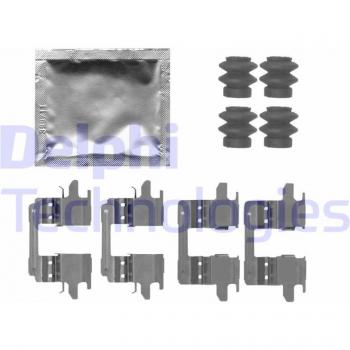 Kit de accesorios DELPHI LX0723 para pastillas de frenos