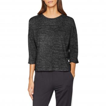 Only Onlbilla 3/4 Top Jrs, Camisa Manga Larga para Mujer, Gris Dark Grey Melange, 38