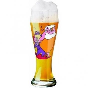 Weizen Ritzenhoff, vaso de cerveza con base de vidrio, 500 ml, 2013 Diseño, Marcel Bierenbroodspot, 1020159