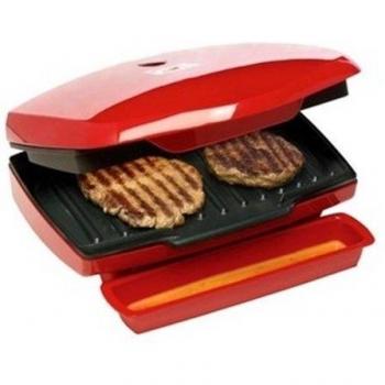 Bestron DSW490R, Rojo, 230 V, 50 Hz - Parrilla