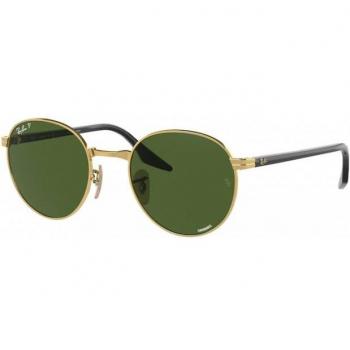 Ray-Ban RB3691 001/P1 Unisex Panthos Gold Sunglasses
