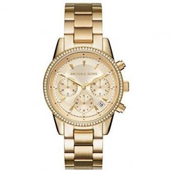 Michael Kors Ritz Chronograph Stainless Steel Watch MK6356