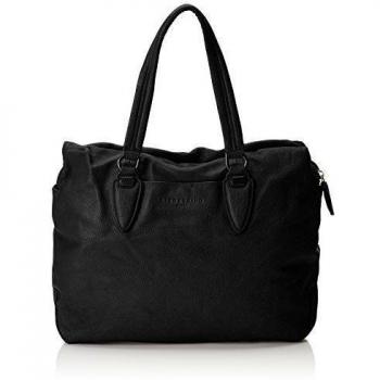 Liebeskind Berlin Yamagata Bolsa de Mano con Asas, Mujer, Negro