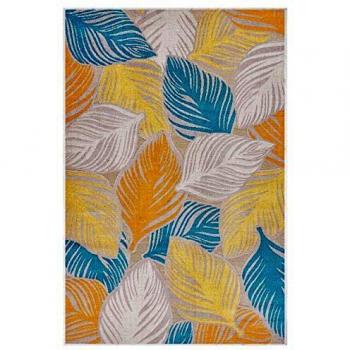 Homemania - Alfombra Estampada Autumn 1, Multicolor, de Poliamida, 160 x 120 cm