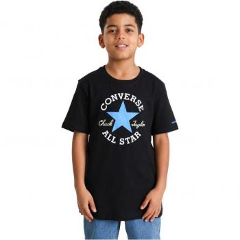 Camiseta de Manga Corta Infantil Converse Sustainable Core Negro 13-15 Años