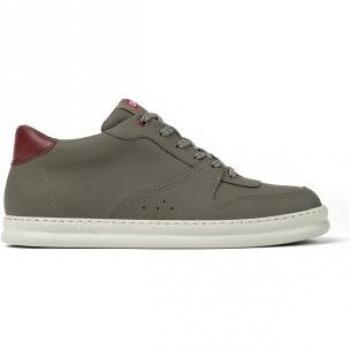 CAMPER Runner Sneakers for Men in Brown Gray Smooth Leather, Size 41