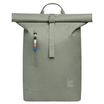 Mochila Got Bag Rolltop Lite 2.0 Verde Claro, Impermeable, 26 litros, con Funda Extraíble para Portátil de 15