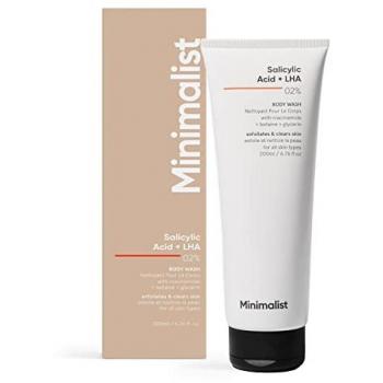 Salicylic Acid & LHA 2% Body Wash - Acne Treatment, Exfoliating, Sulfate-Free Shower Gel for All Skin Types