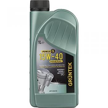 Lubricante Mineral Olio Power G 15W40 para Motores Diesel y de Gasolina - 1L