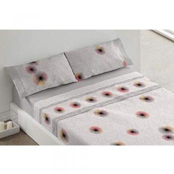 Burrito Blanco | Juego sábanas Color Beige 016 | para Cama de 90 cm