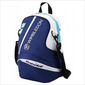 Babolat Mini Cooler Bag Wimbledon bolsillos, color blanco, Uni