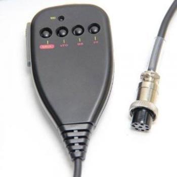 Conector de 8 pines solapa remoto altavoz micrš®fono Compatible para Radio Kenwood Tm-2570A/Tm-3530A Tr-751A, Tr-851A, Tw-4000A, Tw-4100