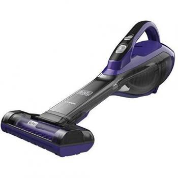 Aspirador de Mano DVA325JP07-QW, 10 dB, 0.5 L, 21 V, Púrpura, batería de litio, capacidad 500 ml, cepillo motorizado desmontable