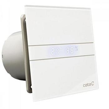 Cata | Extractor baño | Modelo e- 120 Gth | Estractor de baño Serie e Glass | Bajo Consumo | Ventilador Extractores de aire alta Eficiencia Energética | Extractor baño silencioso