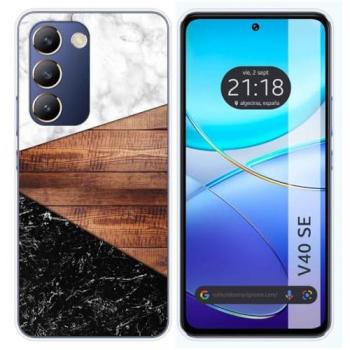 Funda de Silicona para Vivo V40 SE 5G Diseño Mármol 11 Dibujos