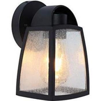 Lámpara de Pared Exterior Kelsey E27, Aluminio, 12cm, IP44, Diseño Moderno, Luz Calida