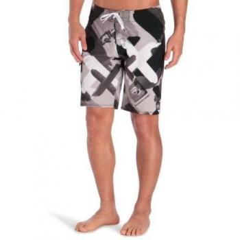 Quiksilver X Fire - Bañador de natación para hombre, tamaño 31 UK, color negro