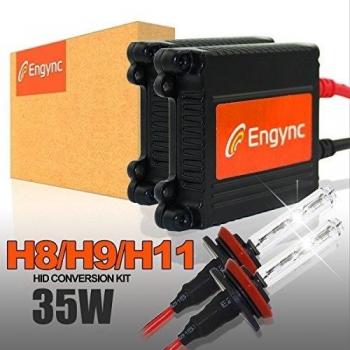 Kit de conversión Engync 35W H11 xenón HID con premium Balastos y garantía de 3 años | Alta / Baja en color verde