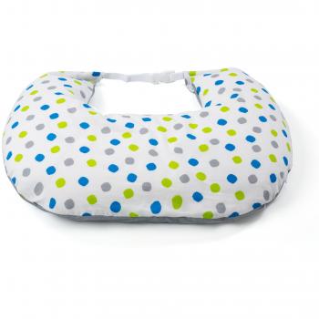 Nuvita 5300 FeedFriend - Cojín de lactancia – Almohada Lactancia Multifunción para Bebé - Rellena de Microperlas - Antialérgica – Libre de BPA/Ftalatos - Marca Europea - Fabricado en Italia