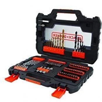 Black+Decker A7231-XJ A7231-XJ-Juego atornillar y taladrar, 0 W, 0 V, Set de 76 Piezas